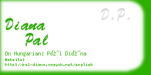 diana pal business card